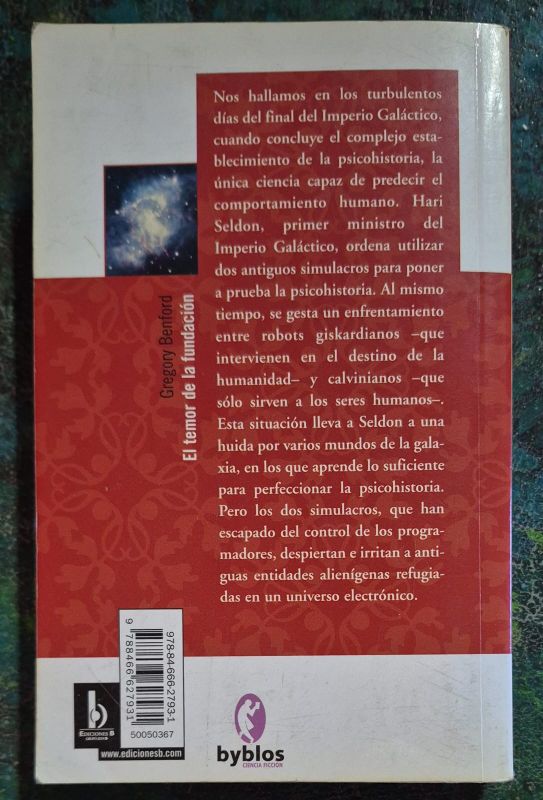 El temor de la fundación / Ciencia Ficción