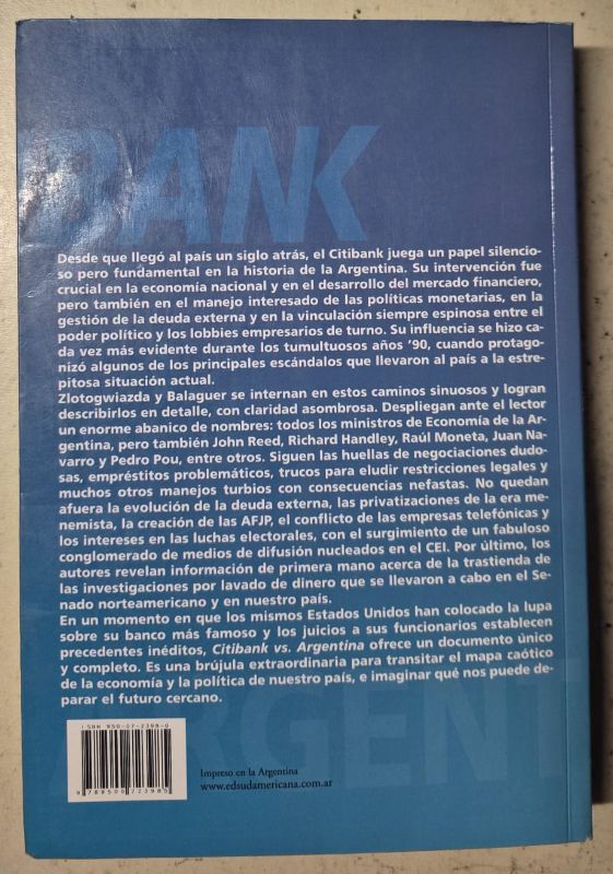 Citibank versus Argentina