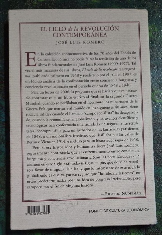 El ciclo de la revolución contemporánea