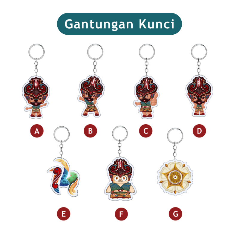 Bundling Gorga (Totebag + Gantungan Kunci)