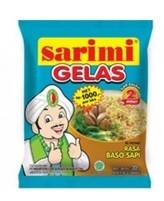 MIE GELAS RASA BAKSO SAPI