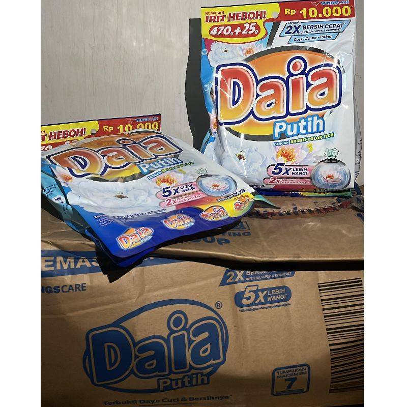 DAIA PUTIH 495GR E-10,000*12