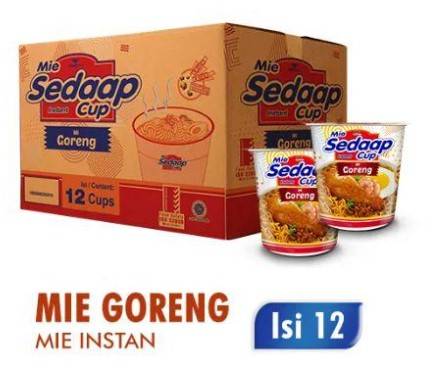 SEDAAP CUP GORENG*12
