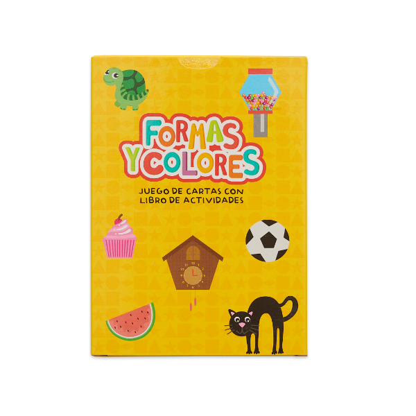 formas y colores - carta con libros y actividades