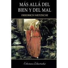 MÁS ALLÁ DEL BIEN Y DEL MAL FRIEDRICH NIETZSCHE