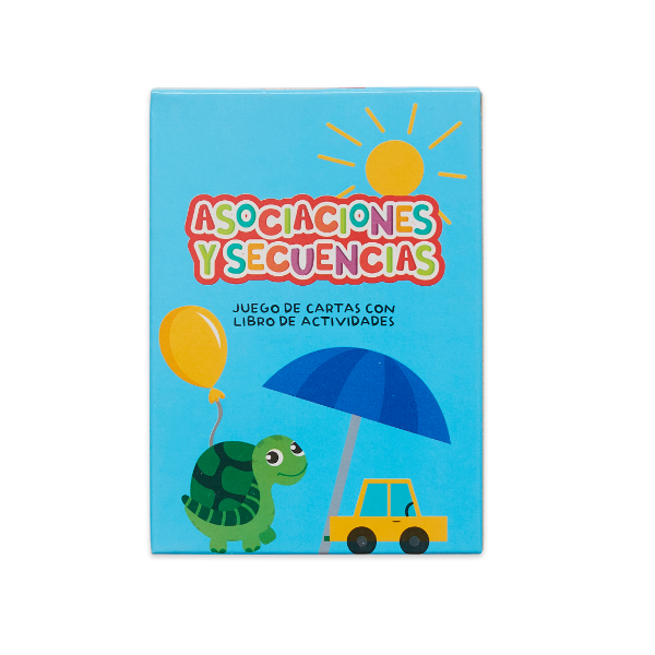 asociaciones y secuenciaas  - cartas con libros y actividades