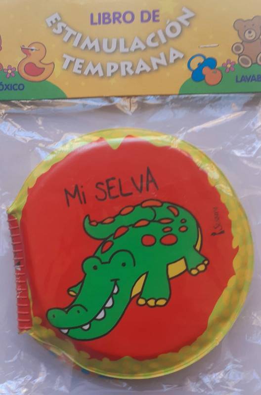 LIBRO BAÑO ESTIMULACION MI SELVA