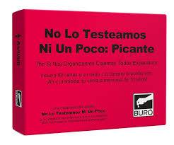 no lo testeamos ni un poco : Picante