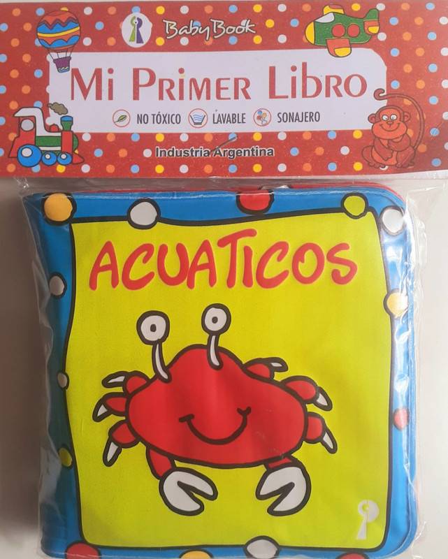 MI PRIMER LIBRO LAVABLE,ACUATICOS