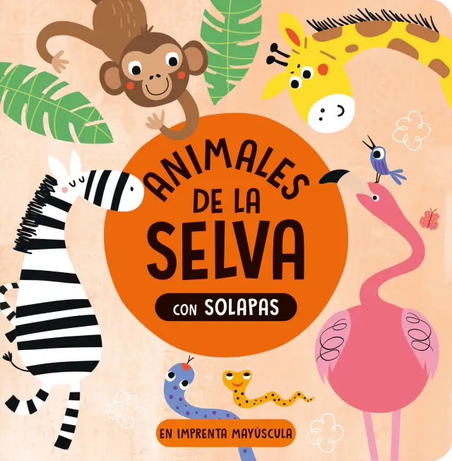 ANIMALES DE LA SELVA CON SOLAPAS