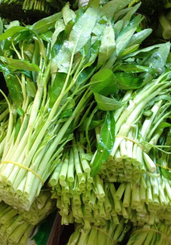 Rau Muống Thái Cọng Trắng