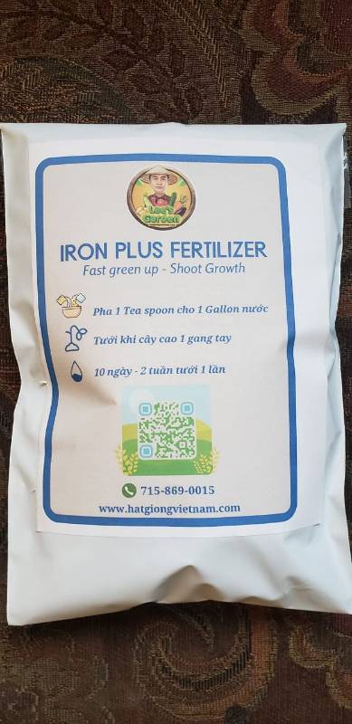 Iron Plus Fertilizer  - Phân pha nước tưới