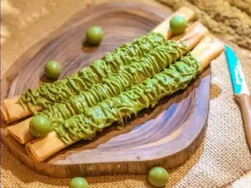 Lumpia Pisang Greentea