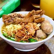 Mie Ayam Ceker Bakso