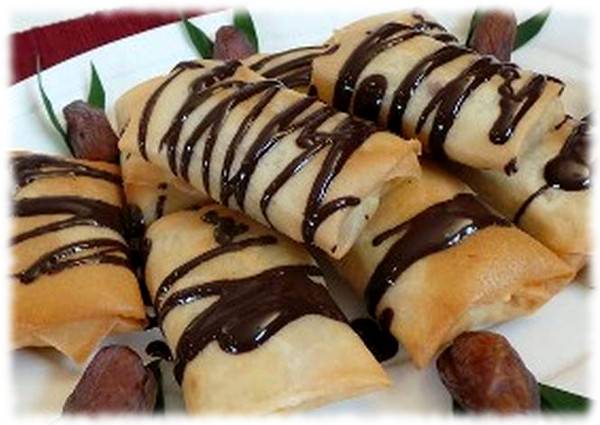 Lumpia Pisang Coklat