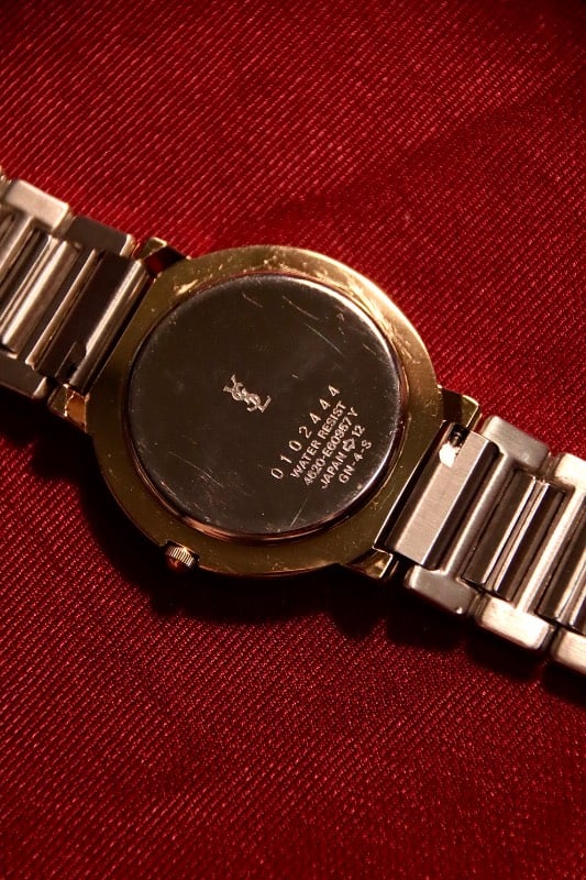 Yves Saint Laurent Quartz Watch - Black Dial