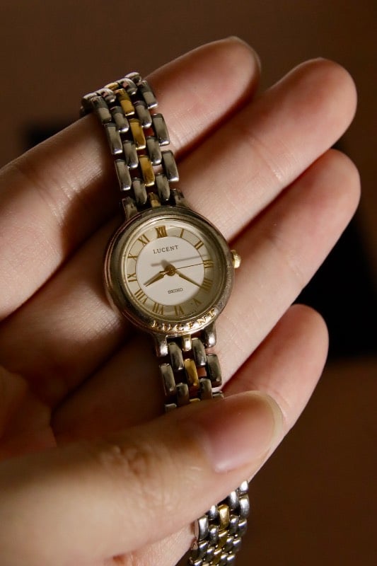 Seiko Lucent Dual Two Toned Watch