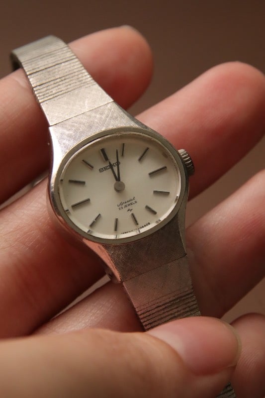 Seiko 23 Jewels Hand Wound Bracelet Watch