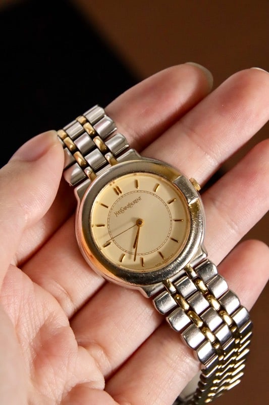 Yves Saint Laurent (YSL) Ladies' Dual Tone Watch