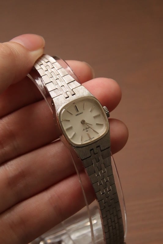 Seiko Hi-Beat Silver Bracelet Mechanical Watch