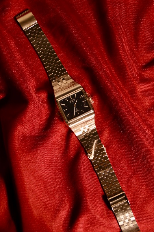 Seiko Navy Emblem  4120-5020 Vintage Quartz Watch