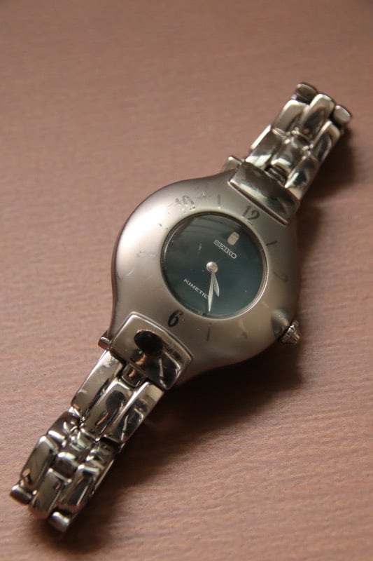 Seiko Kinetic Blue Dial