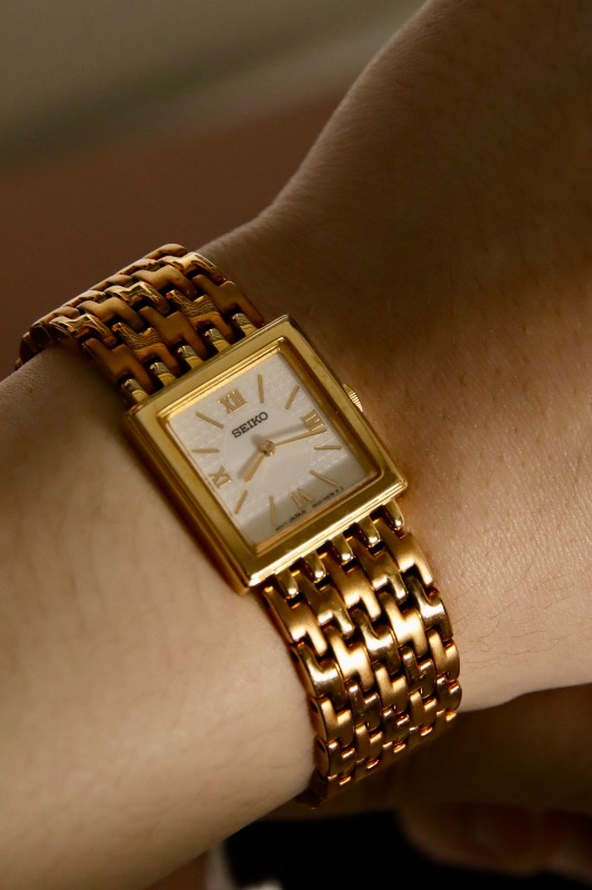 Seiko Ladies' Gold-Tone Dress Watch