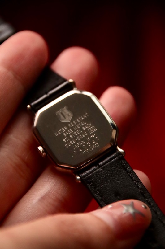 The League by Seiko Vintage Octagonal Quartz Watch