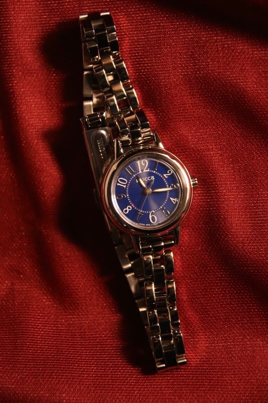 Citizen Wicca Blue Pink Dial Ladies' Vint Watch