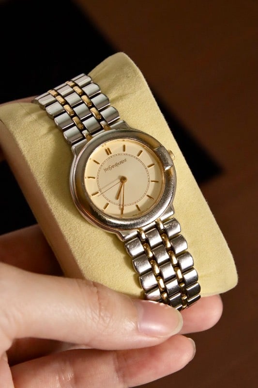 Yves Saint Laurent (YSL) Ladies' Dual Tone Watch