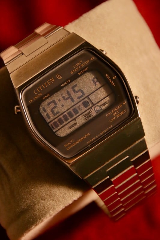 RARE Citizen Vintage (1977) A0-8093 Digital Quartz Vintage Watch