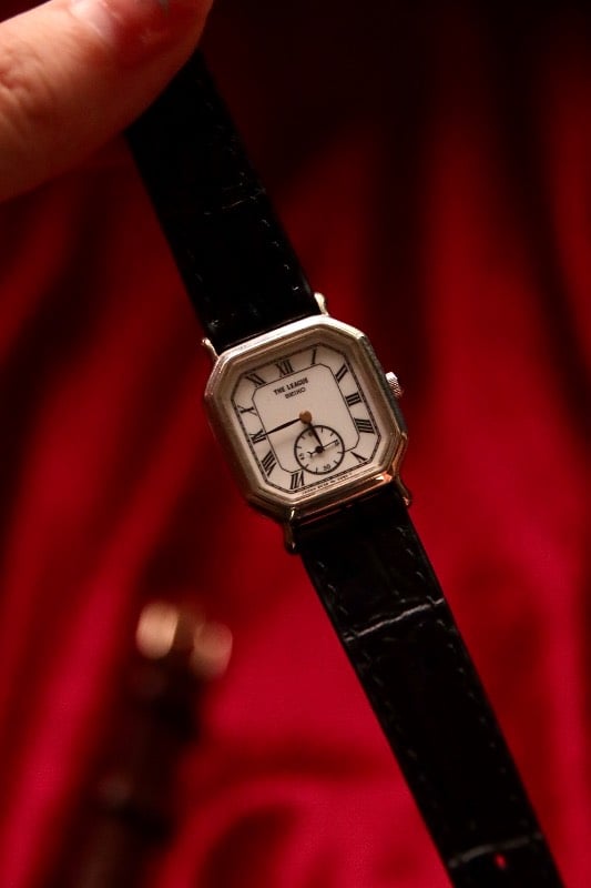 The League by Seiko Vintage Octagonal Quartz Watch