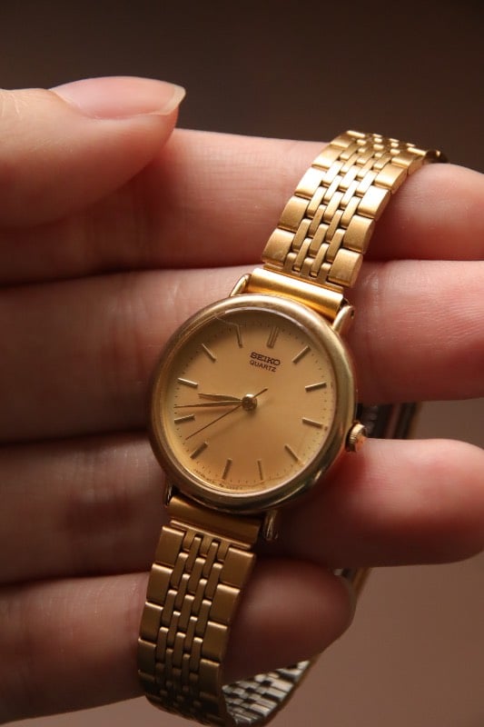 Seiko Gold Tone Quartz Watch