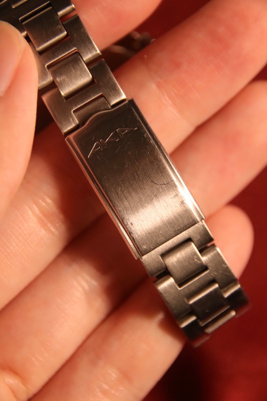 RARE Seiko AKA Alba Water 10 BAR Resist Vintage Watch - Black Dial