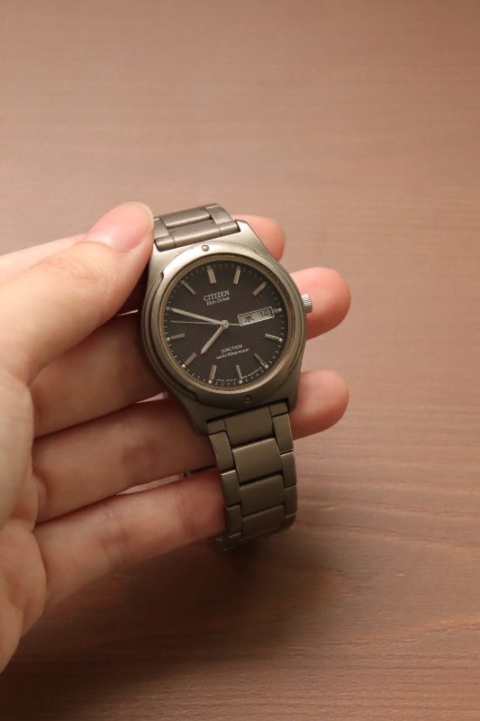Citizen Eco Drive Black Dial Watch
