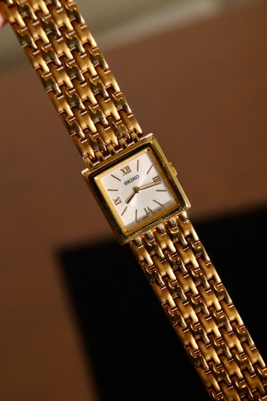 Seiko Ladies' Gold-Tone Dress Watch