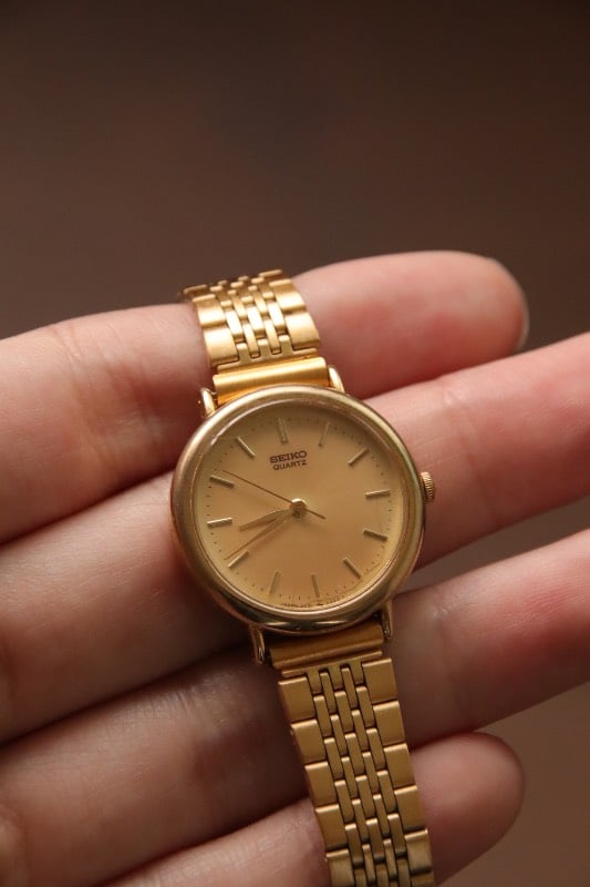Seiko Gold Tone Quartz Watch