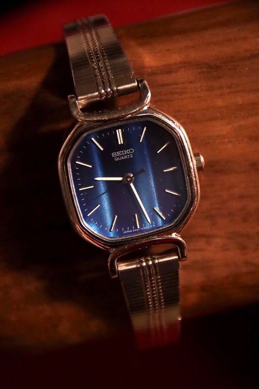 Seiko Quartz Ladies' Watch (Blue Dial)