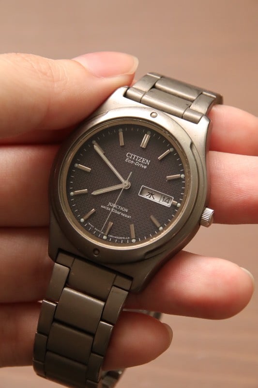 Citizen Eco Drive Black Dial Watch