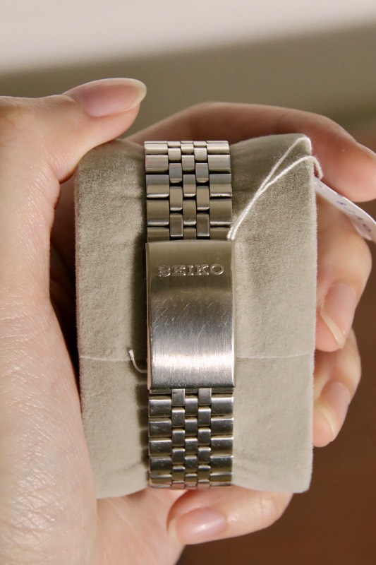 RARE Seiko Chronos TV Shaped Day-Date Quartz Watch