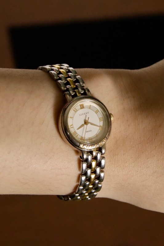 Seiko Lucent Dual Two Toned Watch