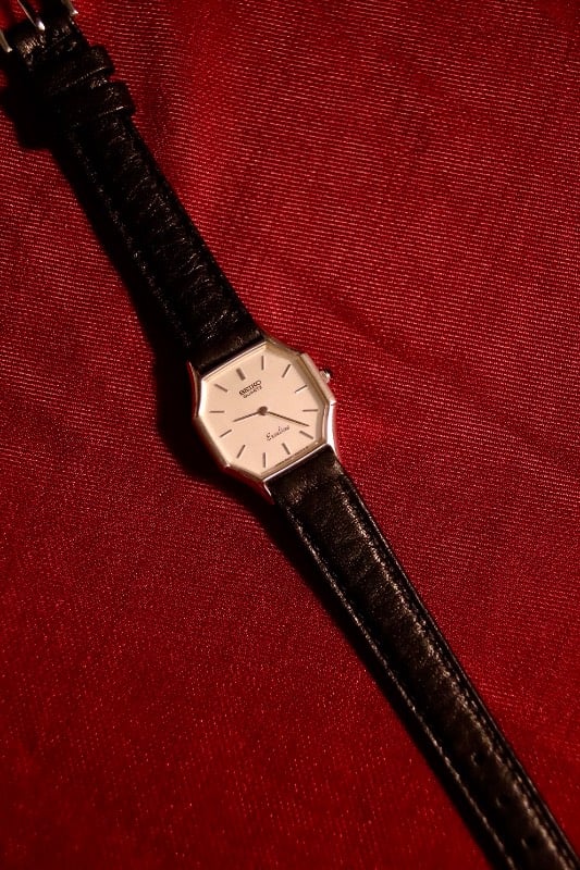 Seiko Quartz Exceline Octagonal Quartz Watch