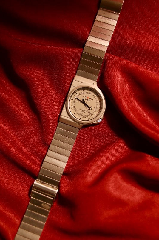 RARE Alba Flap Duck Water 100M Resist Quartz Vintage Watch