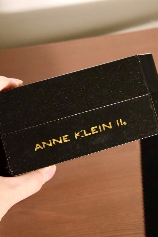 Anne Klein Interchangable Case Ring Bangle Set