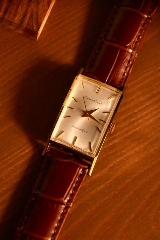 Citizen Exceed Vintage Manual Wind Tank Vintage Watch