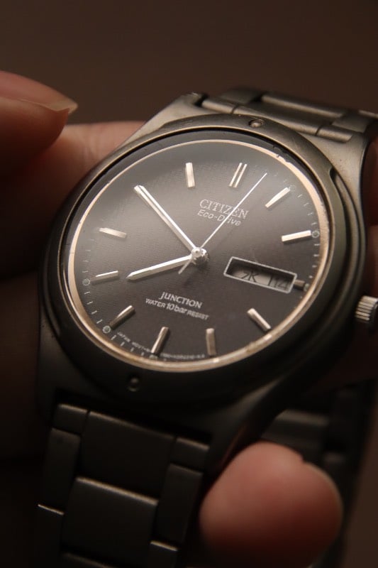 Citizen Eco Drive Black Dial Watch