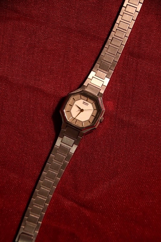 Seiko Quartz Octagonal Dial Vintage Watch