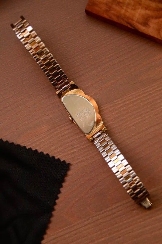 RARE Seiko Half Moon Vintage Watch  - Dual tone