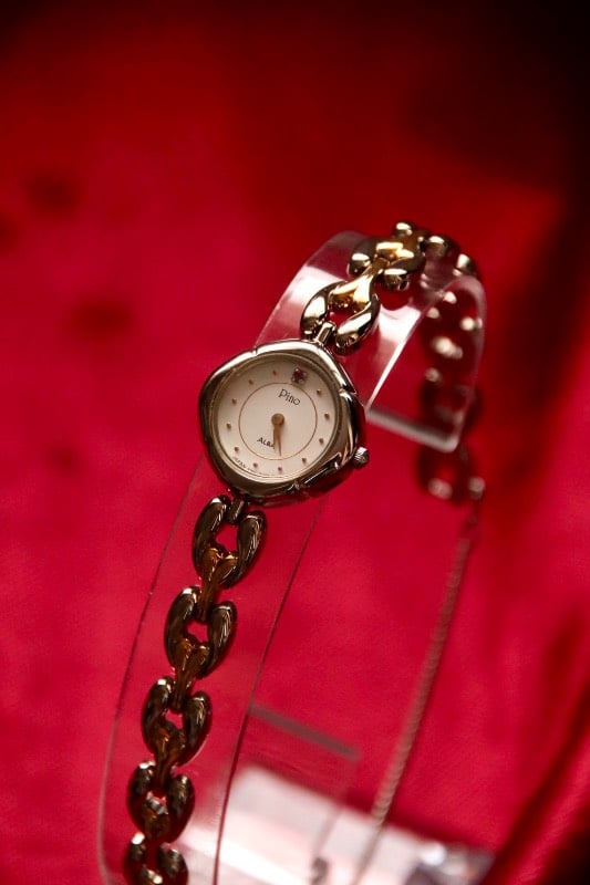 Alba Pino Two-Tone Bracelet Watch