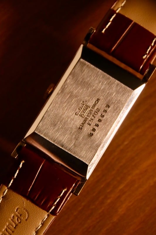 Citizen Exceed Vintage Manual Wind Tank Vintage Watch